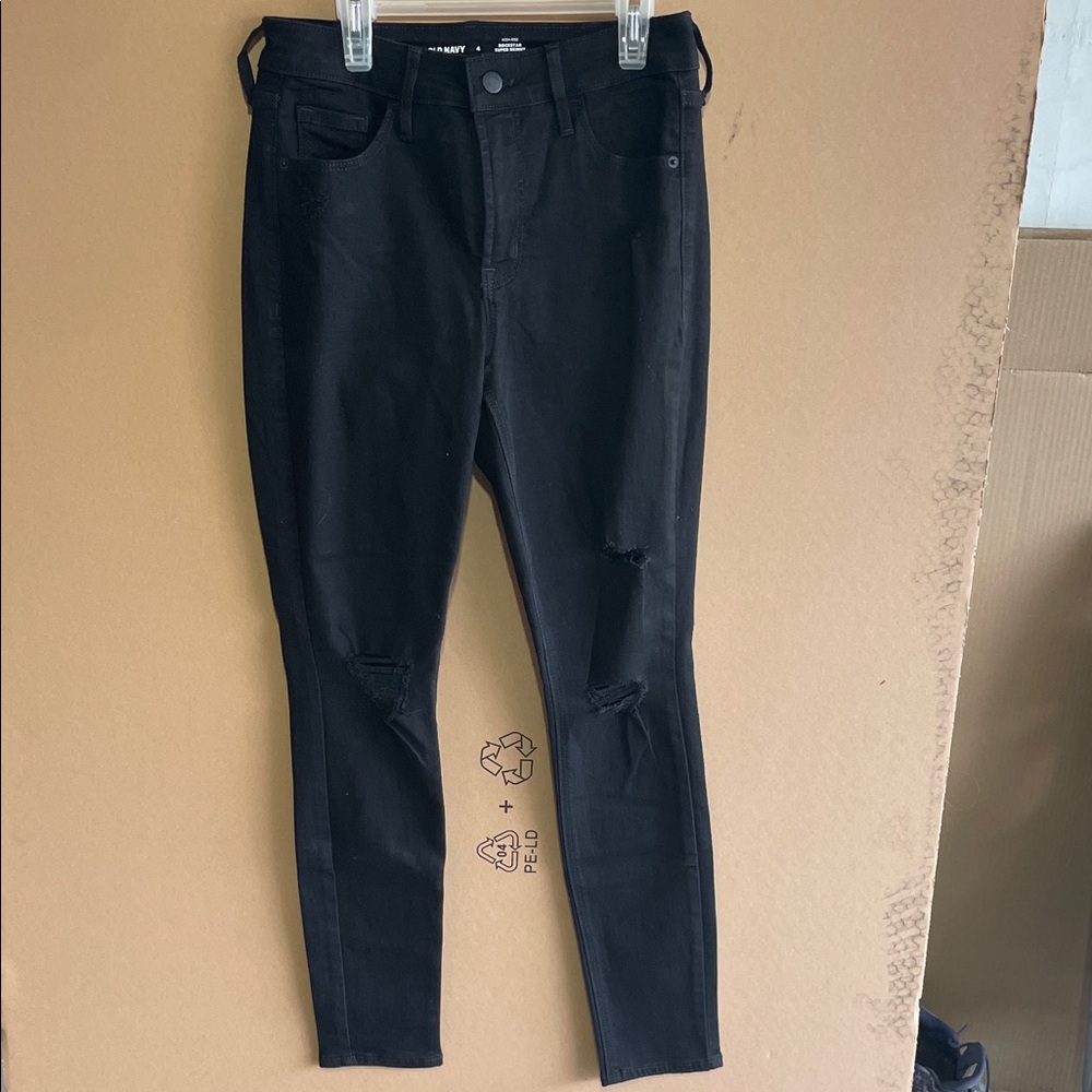 Old Navy Women's Black Skinny Jeans